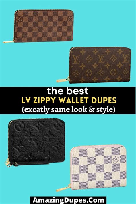 lv wallet dupe amazon|louis vuitton dupe alternatives.